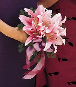 Oriental Lily Nosegay