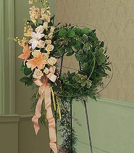 Peach Wreath