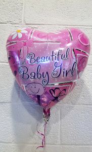 Baby Girl Foil Balloon