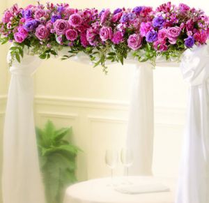 Color and Light Chuppah Garland
