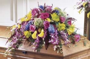 Refreshing Mix Casket Spray