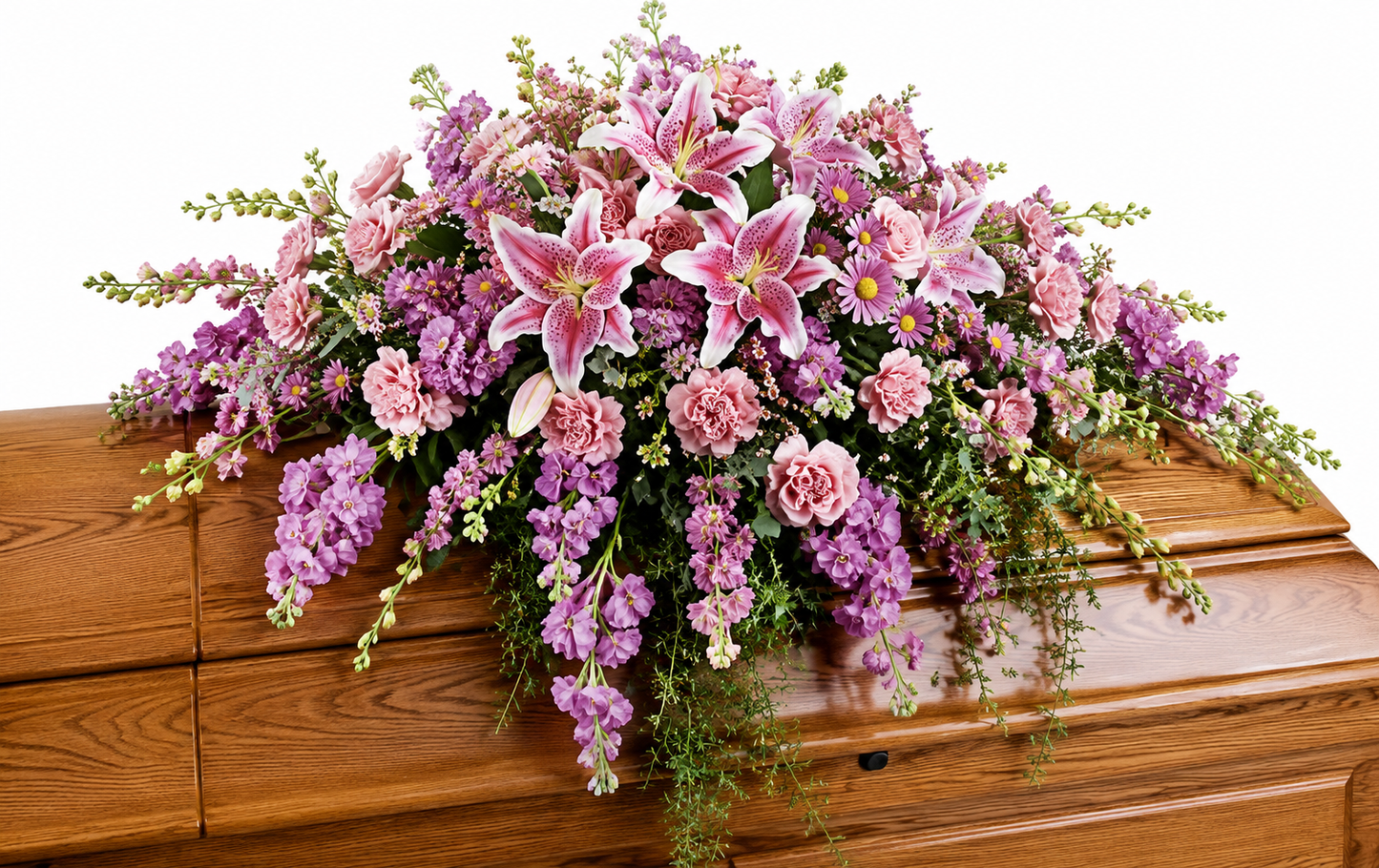 Peaceful Passage Casket Spray
