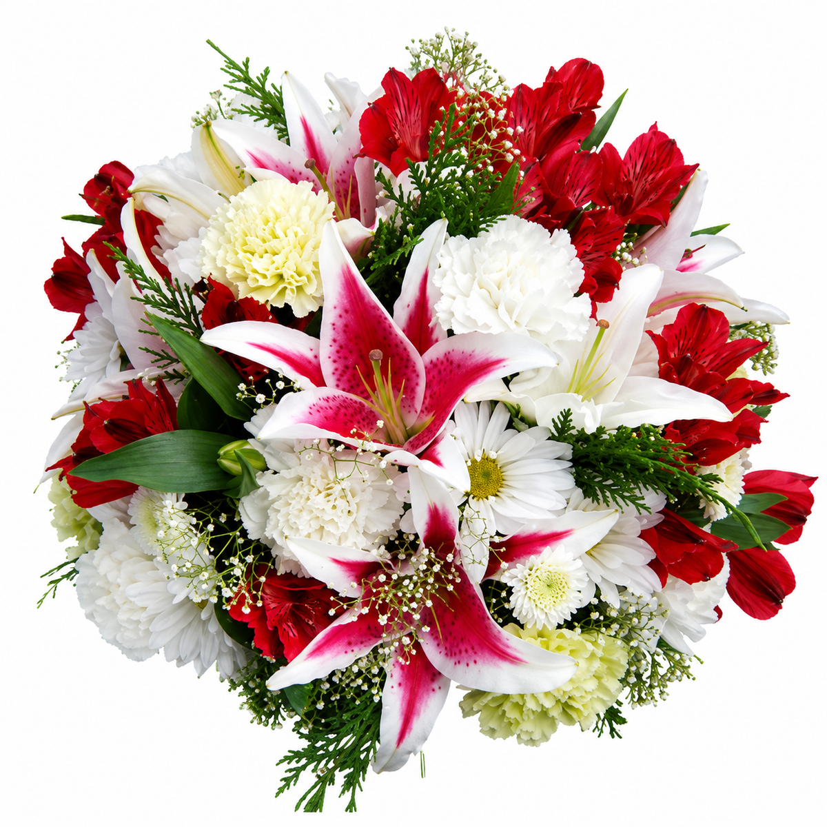 Traditional Christmas Centerpiece