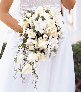 Cascading Bridal Bouquet