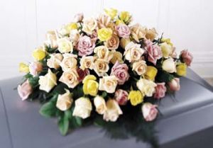 Peaceful Tribute Casket Spray
