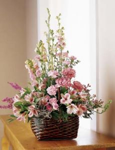 Exquisite Memorial Basket