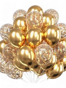 Gold Balloon Bouquet