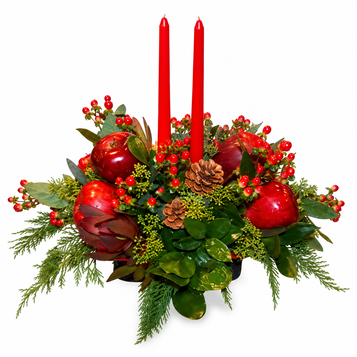 Centerpiece with Apples