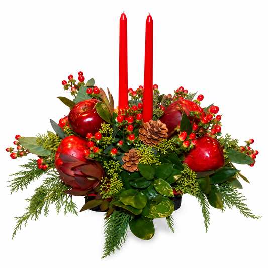 Centerpiece with Apples