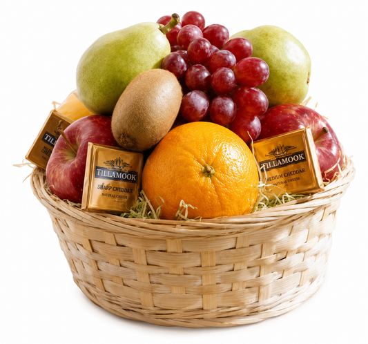 Fruit with Chocolate Basket