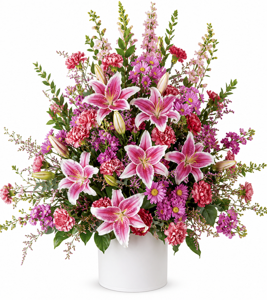 Leaf and Petals Basket