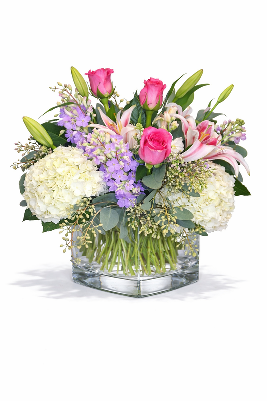 Lilies and Rose Garden