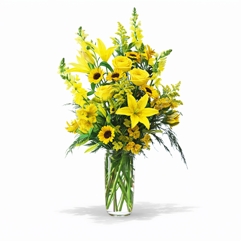 Lily and Rose Arrangement
