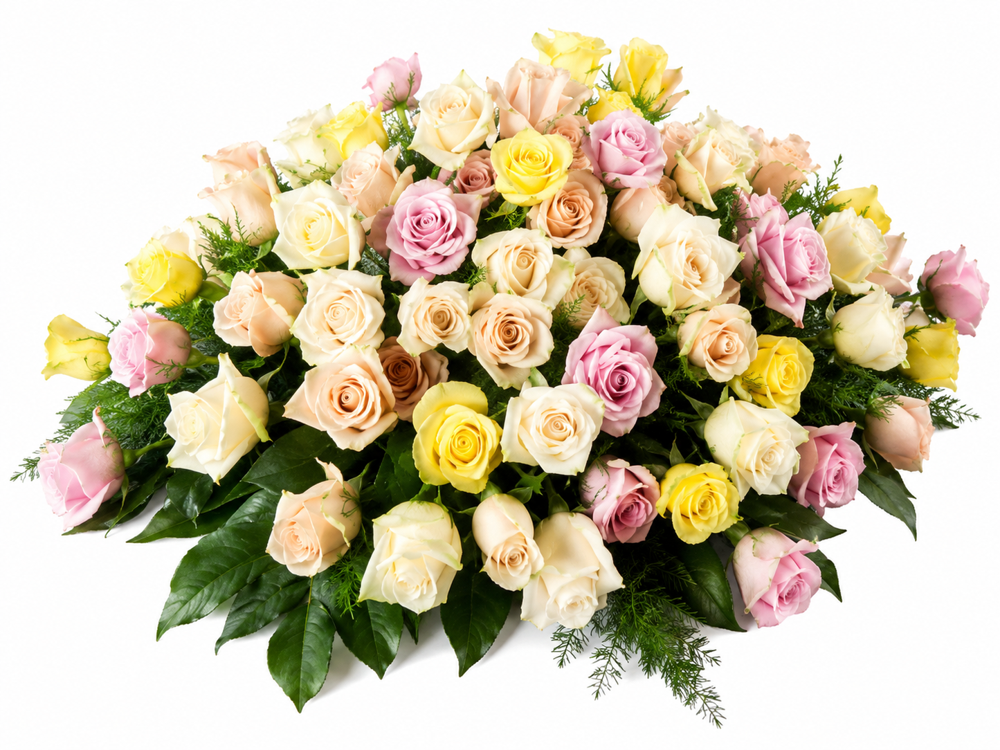 Peaceful Tribute Casket Spray