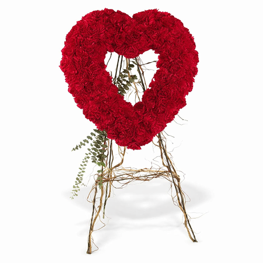 Red Carnation Heart