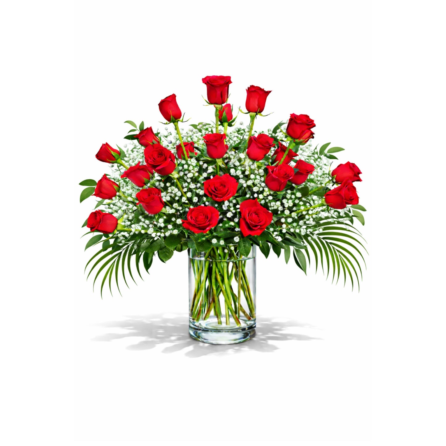 Red Roses 2 Dozen Vased