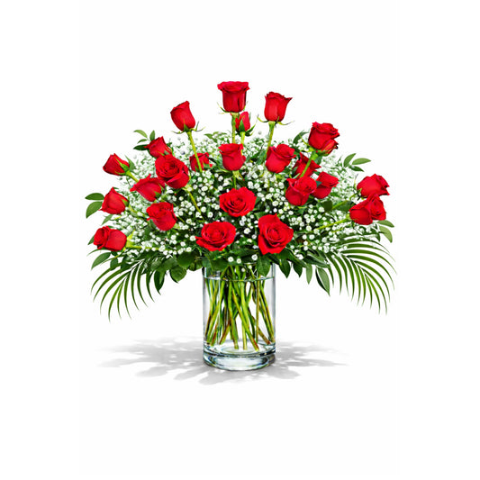 Red Roses 2 Dozen Vased