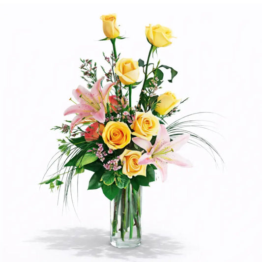Rose and Lily Bouquet