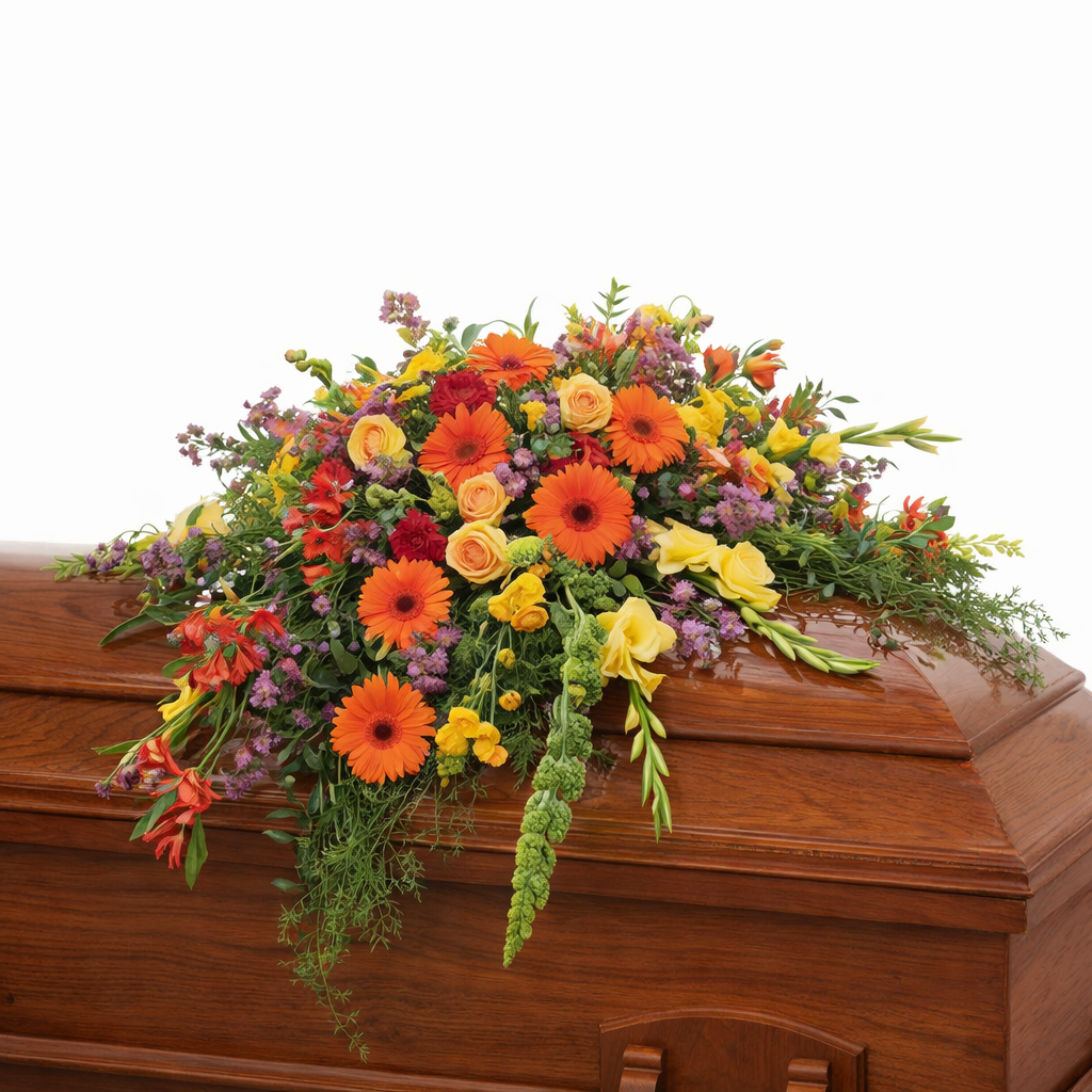 Summer Casket Spray