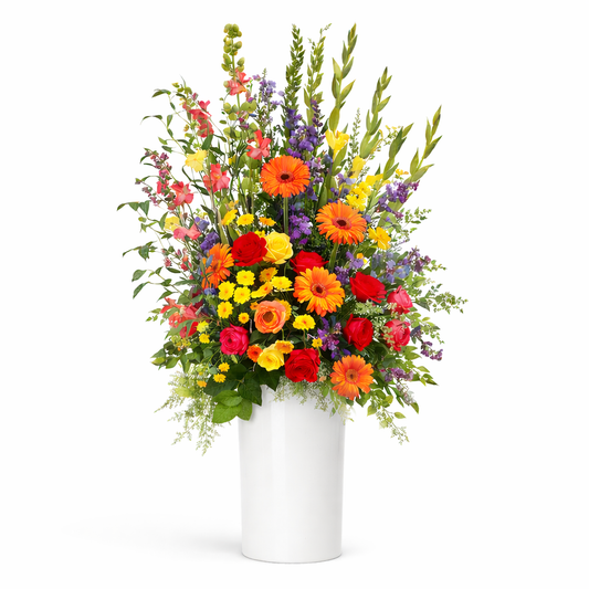 Summer Flowers in Urn