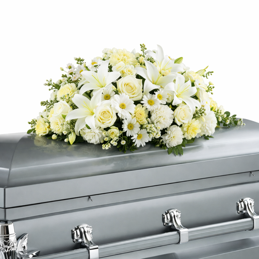 Sweet Peace Casket Spray