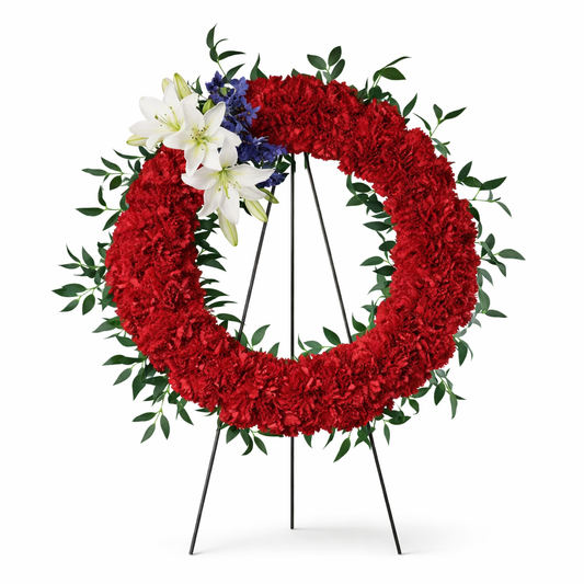 To Honor Ones Country Wreath