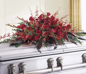 Deeply Adored Casket Spray