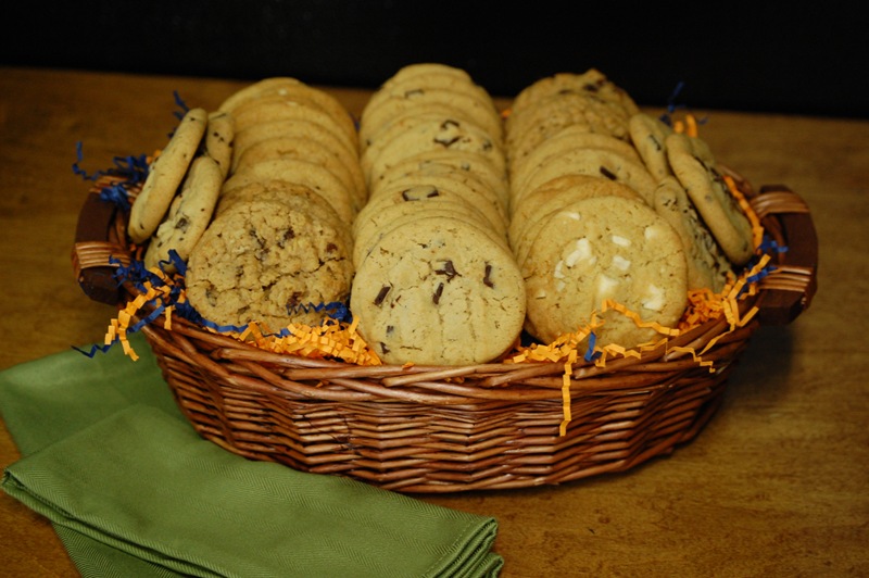 Assorted 48 Cookie Basket The Flower Shop