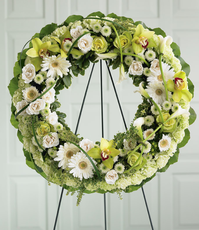 Wreath of Remembrance The Flower Shop